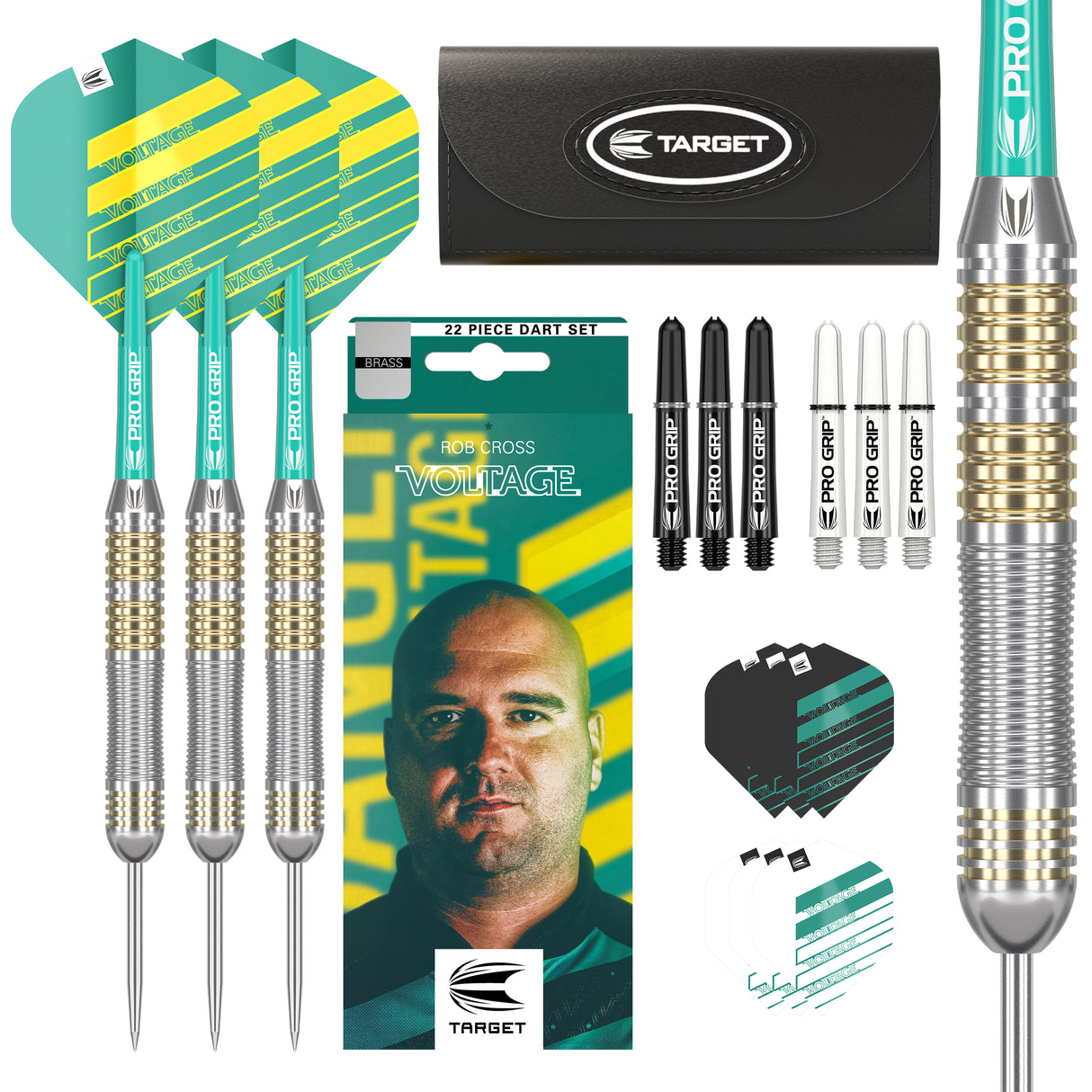 Target Rob Cross Darts - Steel Tip - Brass