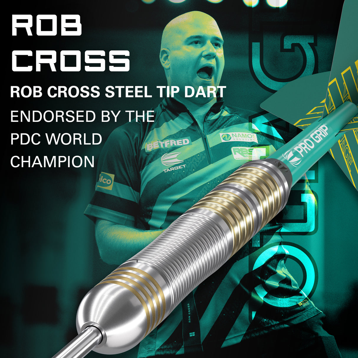 Target Rob Cross Darts - Steel Tip - Brass