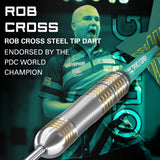 Target Rob Cross Darts - Steel Tip - Brass