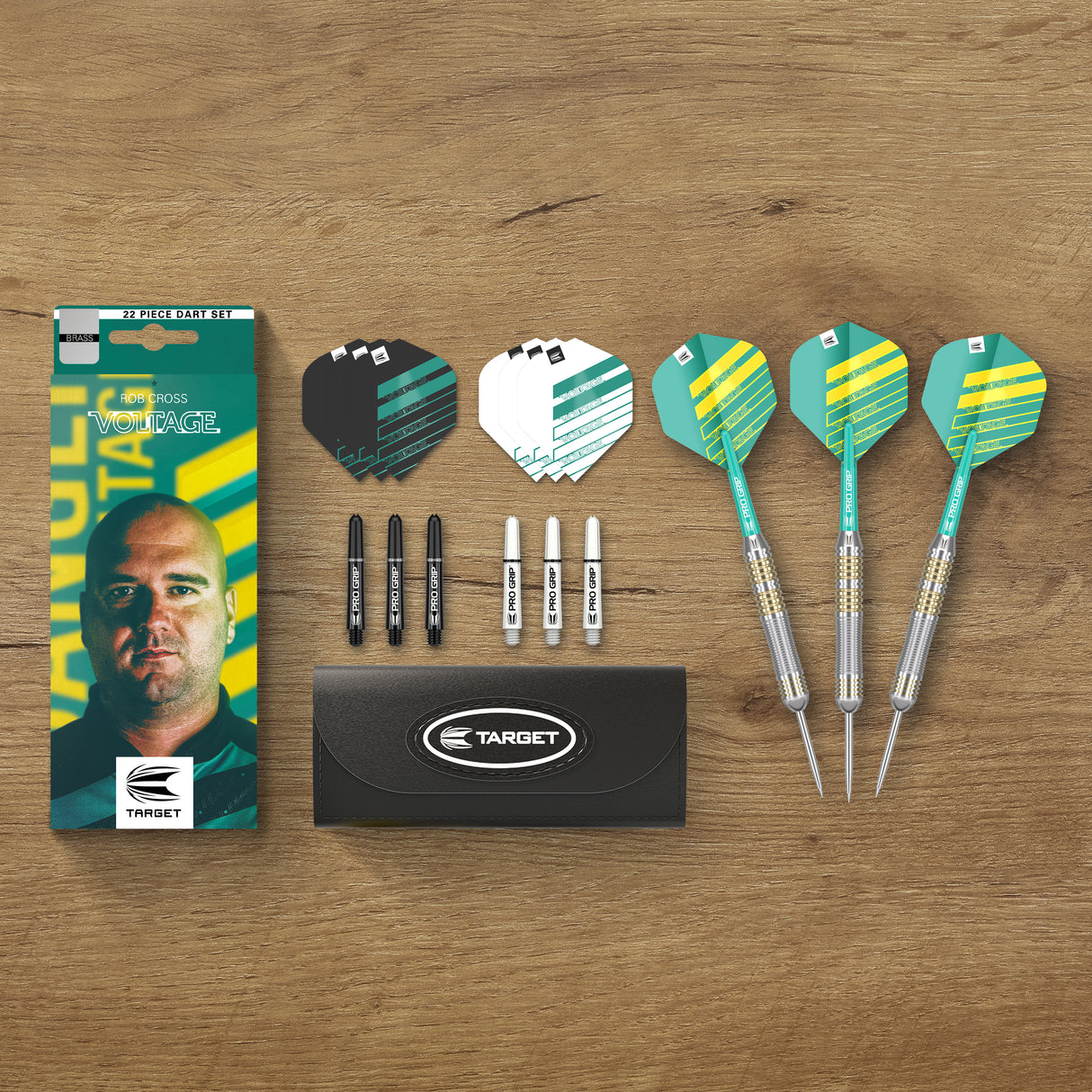 Target Rob Cross Darts - Steel Tip - Brass