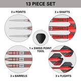 Target Nathan Aspinall Darts - Steel Tip - 95% Tungsten - G2