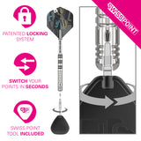 Target Chris Dobey Darts - Steel Tip - 90% Tungsten
