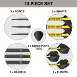 Target Bolide Void Darts - Steel Tip - 90% Tungsten - 02