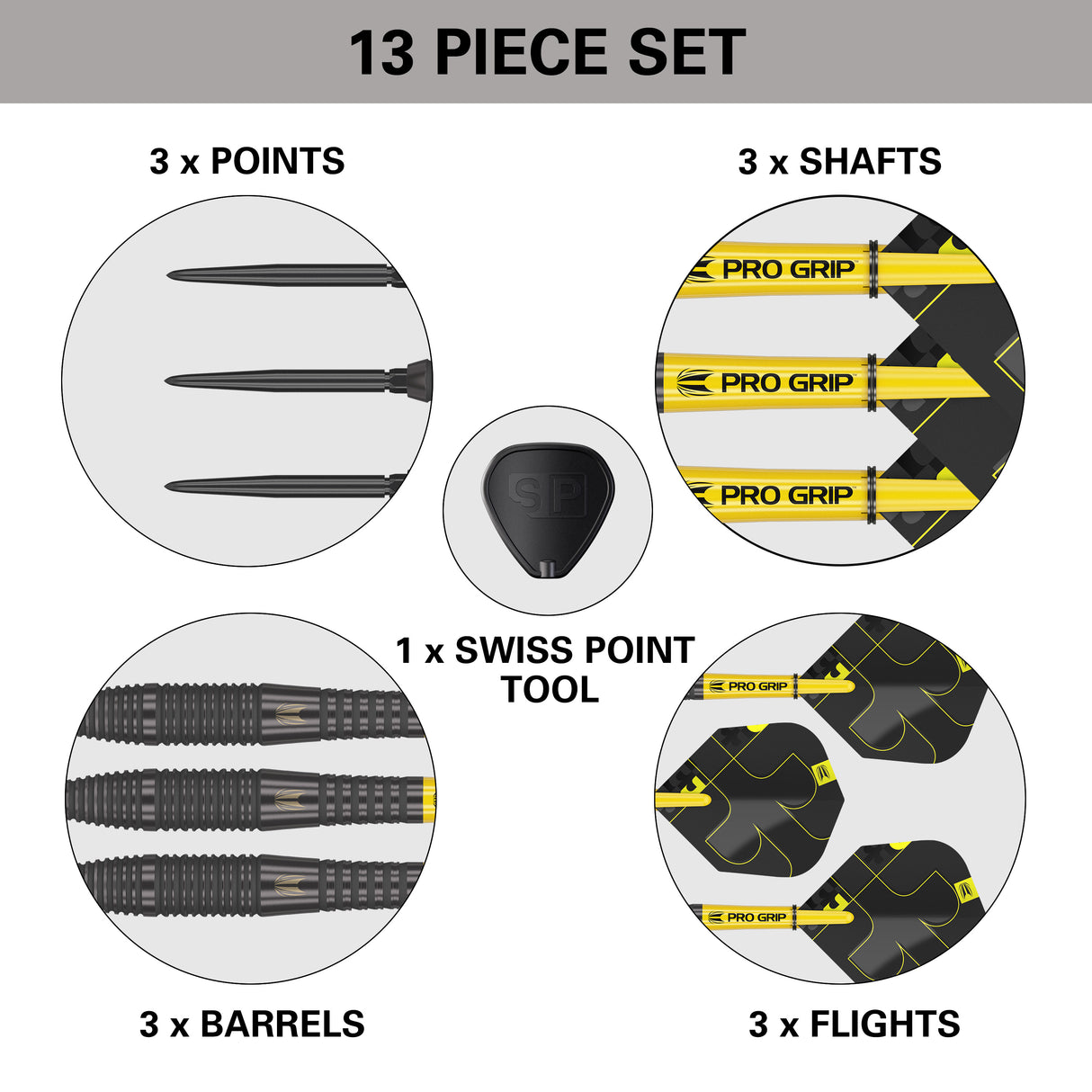 Target Bolide Void Darts - Steel Tip - 90% Tungsten - 05