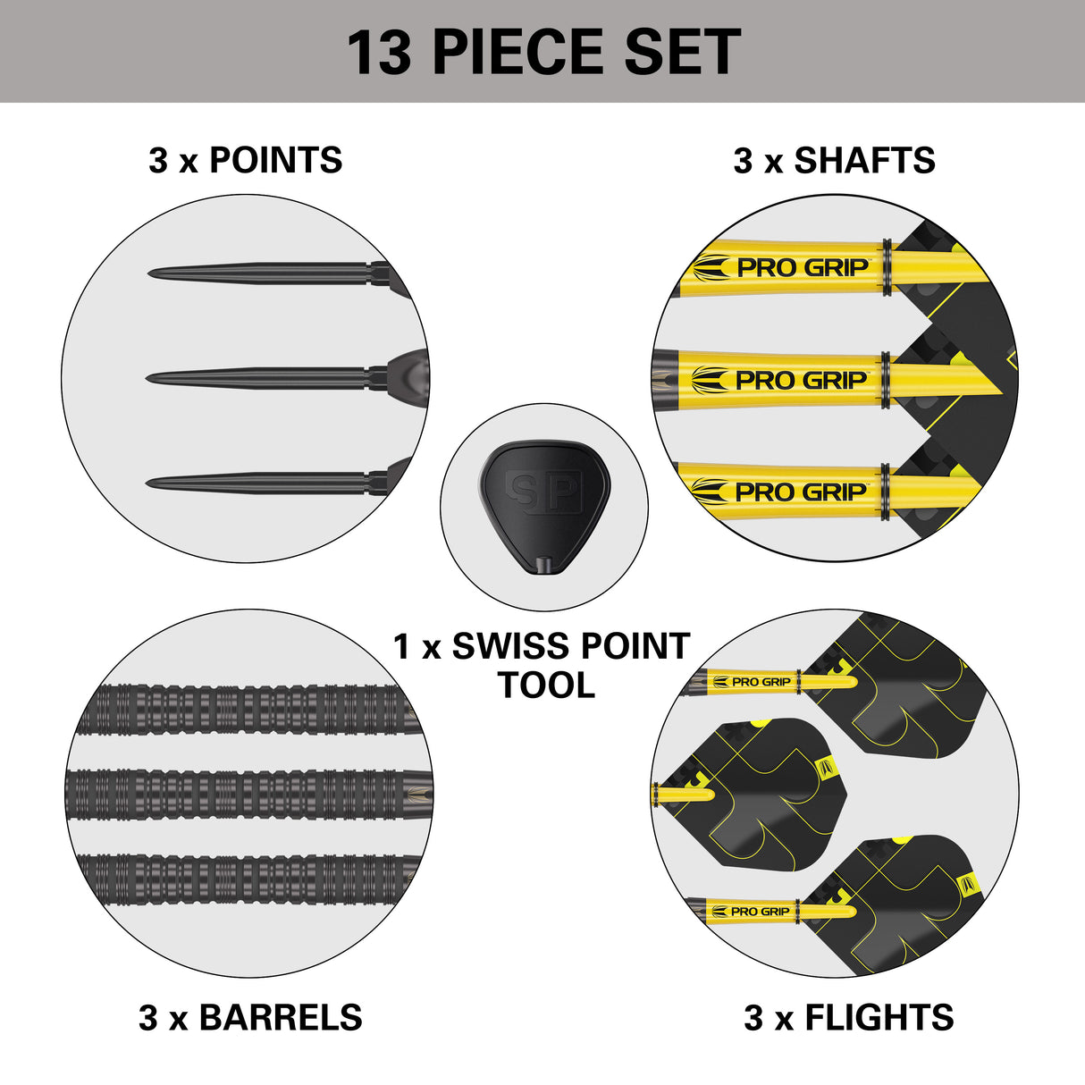 Target Bolide Void Darts - Steel Tip - 90% Tungsten - 04