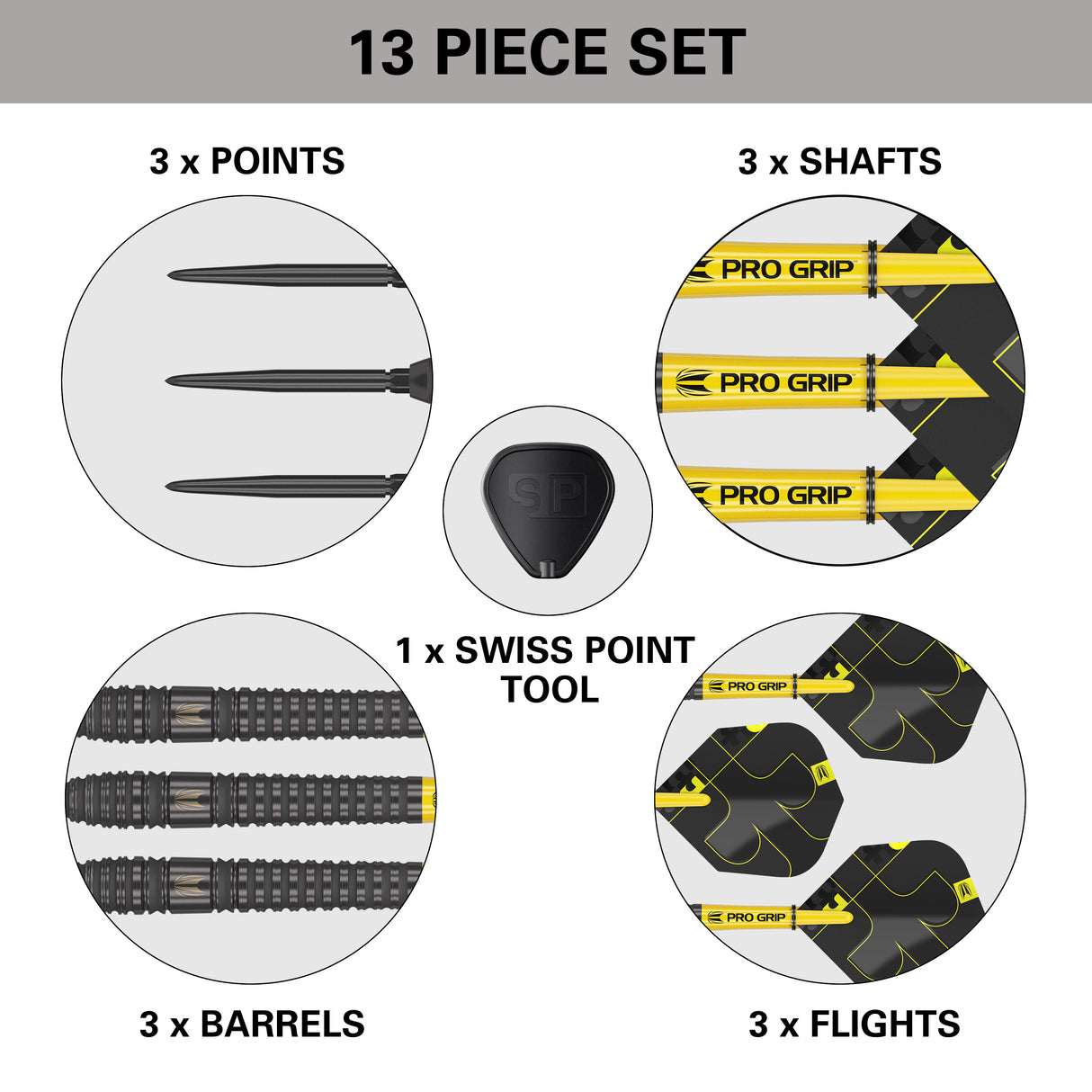 Target Bolide Void Darts - Steel Tip - 90% Tungsten - 03