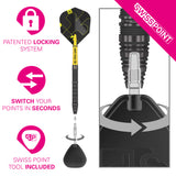 Target Bolide Void Darts - Steel Tip - 90% Tungsten - 01