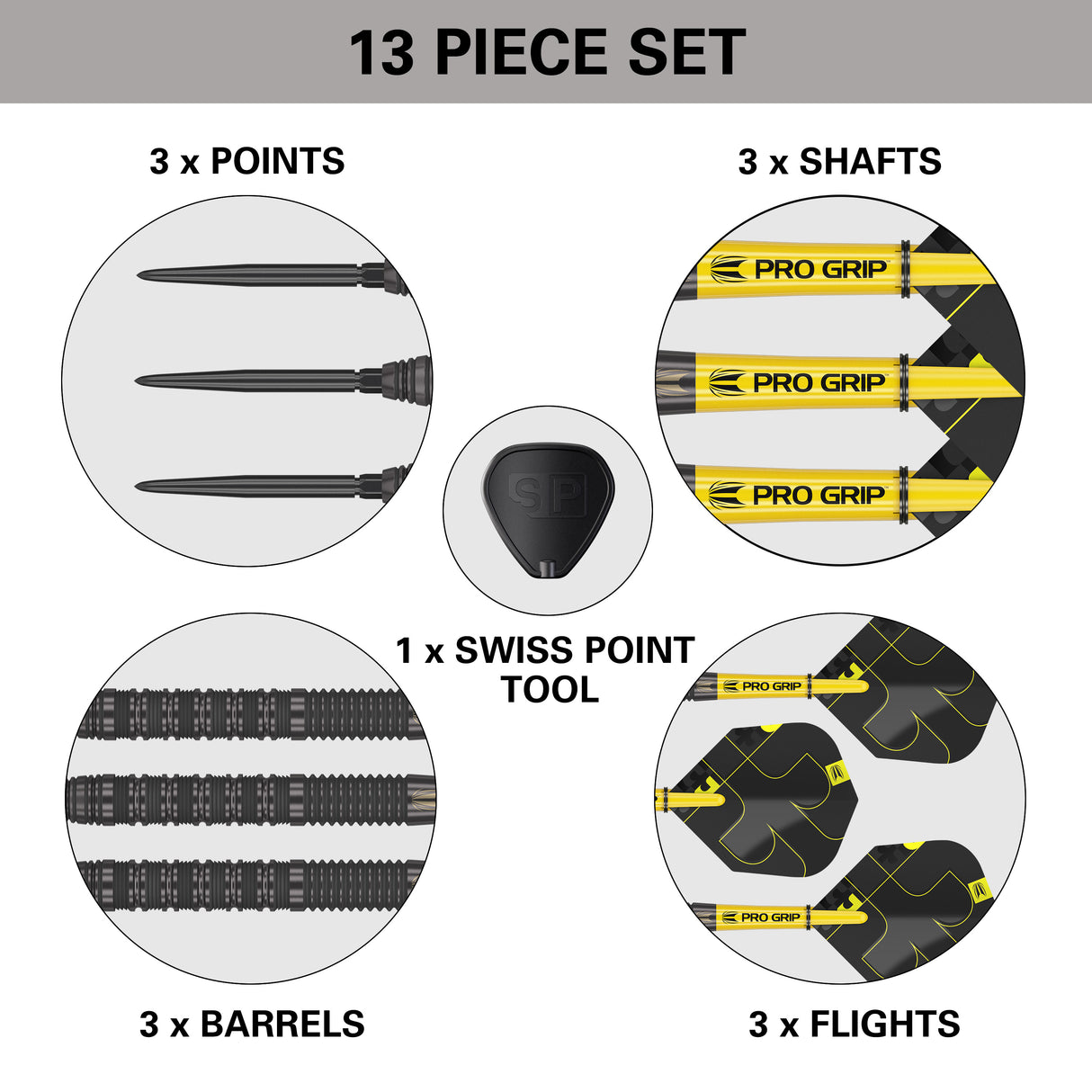 Target Bolide Void Darts - Steel Tip - 90% Tungsten - 01