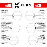 Target K-Flex Dart Flights - Standard No.2 - Raymond van Barneveld