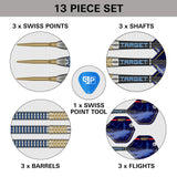 Target Josh Rock Darts - Steel Tip - 90% Tungsten - G1