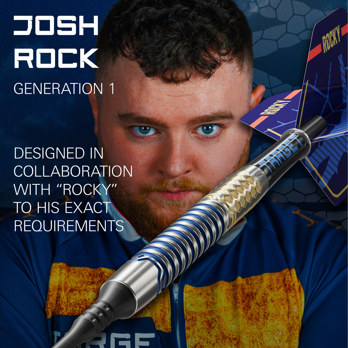 Target Josh Rock Darts - Soft Tip - 90% Tungsten - G1