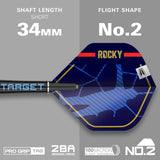 Target Josh Rock Darts - Soft Tip - 90% Tungsten - G1