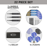 Target Josh Rock Darts - Soft Tip - Brass