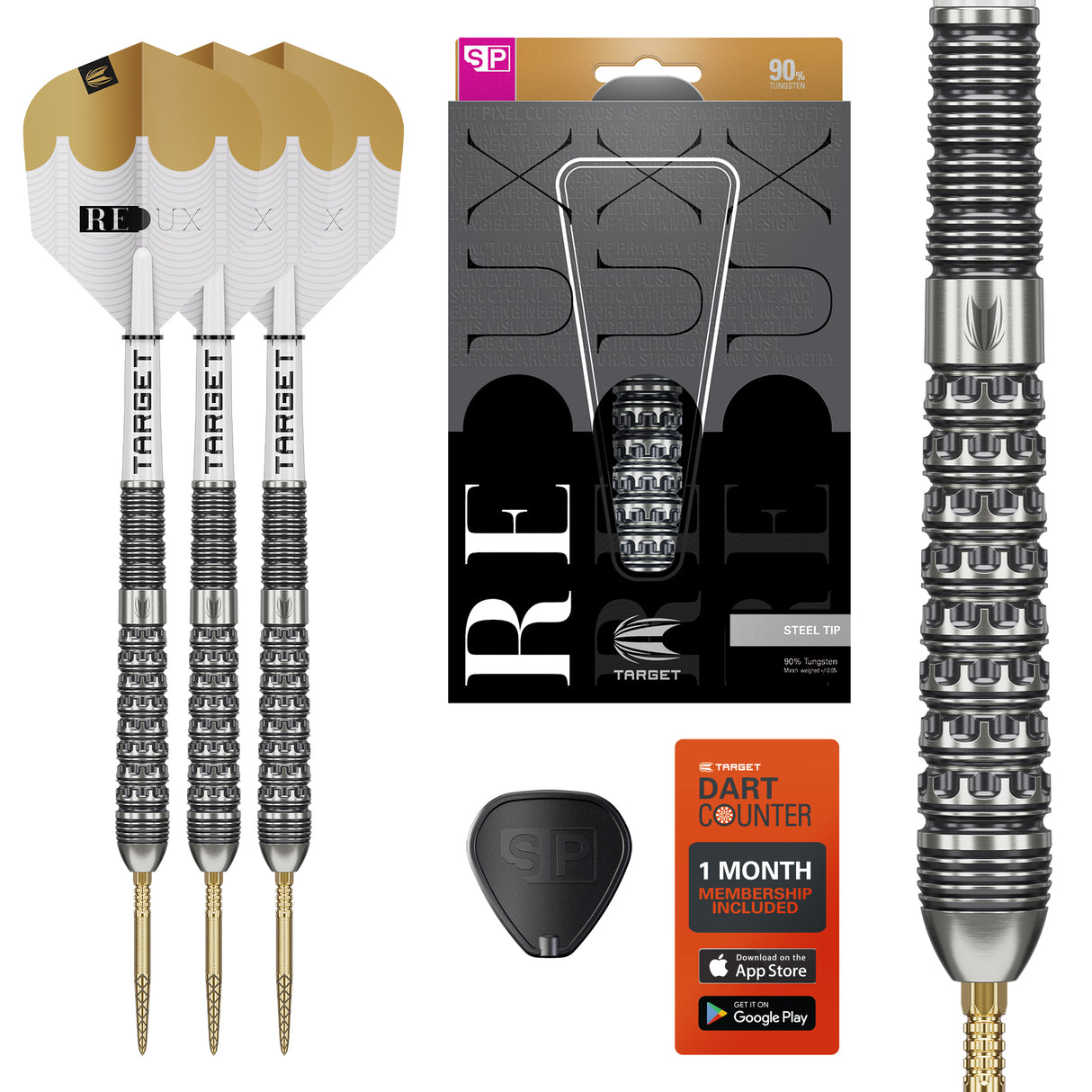 Target Redux Darts - Steel Tip - 90% Tungsten - 03