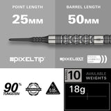 Target Redux Darts - Soft Tip - 90% Tungsten - 10