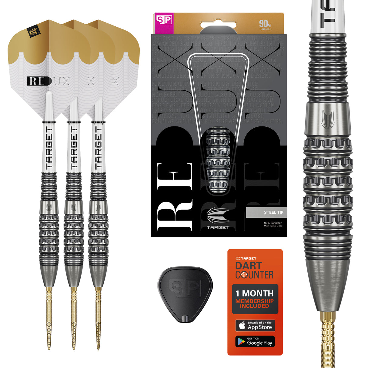 Target Redux Darts - Steel Tip - 90% Tungsten - 02