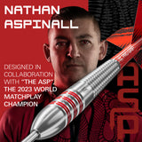 Target Nathan Aspinall Darts - Steel Tip - Brass
