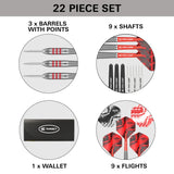 Target Nathan Aspinall Darts - Steel Tip - Brass