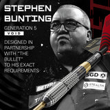 Target Stephen Bunting Darts - Steel Tip - 95% Tungsten - G5 Void