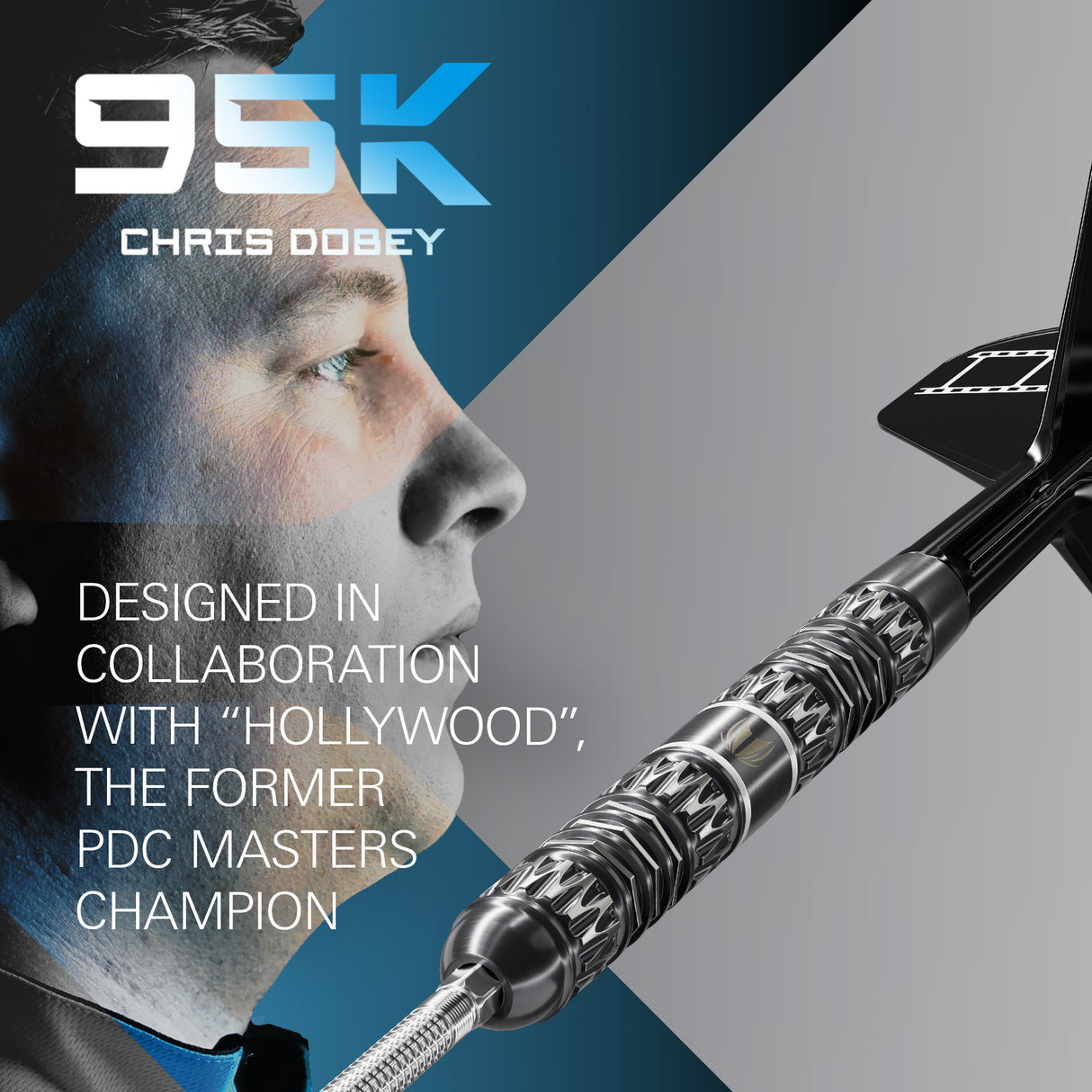 Target Chris Dobey Darts - Steel Tip - 95% Tungsten - 95K