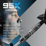 Target Chris Dobey Darts - Steel Tip - 95% Tungsten - 95K