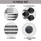 Target Chris Dobey Darts - Soft Tip - 95% Tungsten - 95K