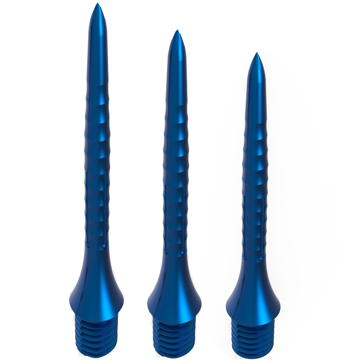 *Caliburn Bamboo Conversion Points - Screw In - Soft Tip to Steel Tip - Blue