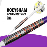 Caliburn Players Darts - Soft Tip - 90% Tungsten - Boeysham