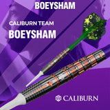 Caliburn Players Darts - Soft Tip - 90% Tungsten - Boeysham