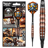 Shot Badlands Darts - Soft Tip - 90% Tungsten - Rustin