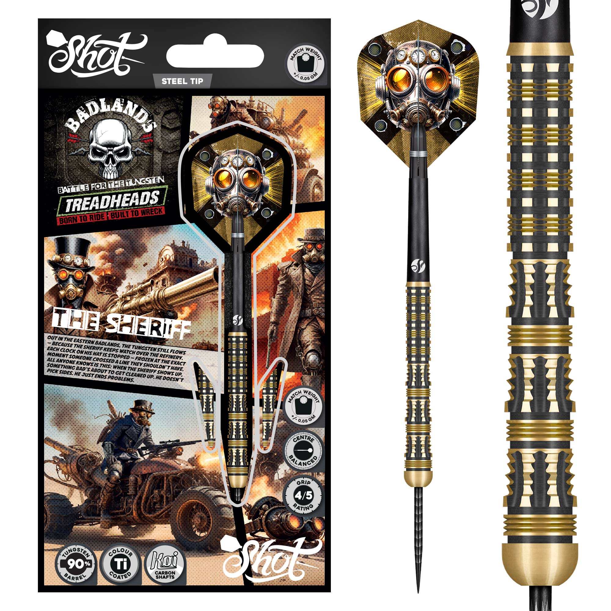 Dark side Inhabitants GACKT ガクト DARTS Viper Sinister 95% Tungsten Steel Tip Darts — 24g