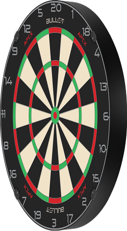 Bullet APEX Dartboard - Professional - Brazilian Sisal