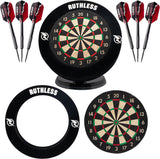 *Ruthless Mini Desktop Dartboard and Surround Set plus extra darts