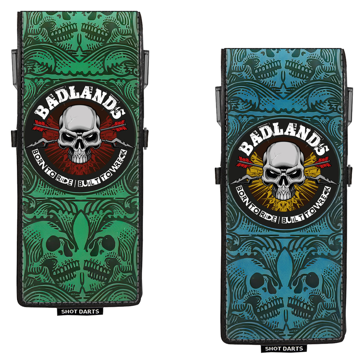 Shot Inked Dart Case - Strong EVA Wallet - Badlands