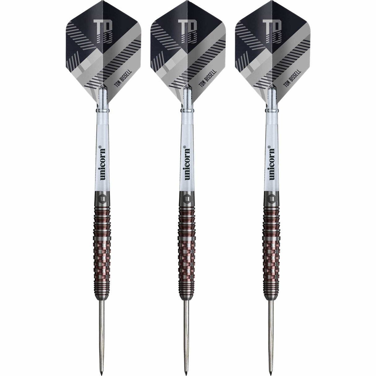 Unicorn Contender Darts - Steel Tip - 95% Tungsten - Tom Bissell