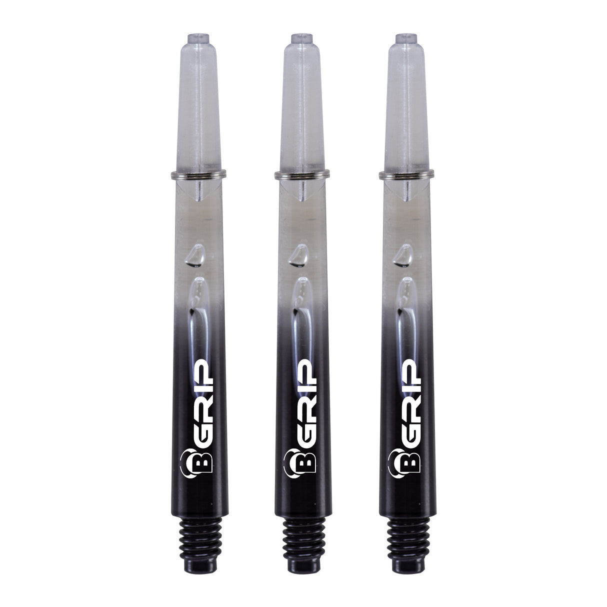 BULL'S B-Grip TT Shaft - Polycarbonate - Clear & Black