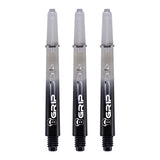 BULL'S B-Grip TT Shaft - Polycarbonate - Clear & Black