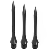 Caliburn Bamboo Smooth Conversion Points - Screw In - Soft Tip to Steel Tip - Black