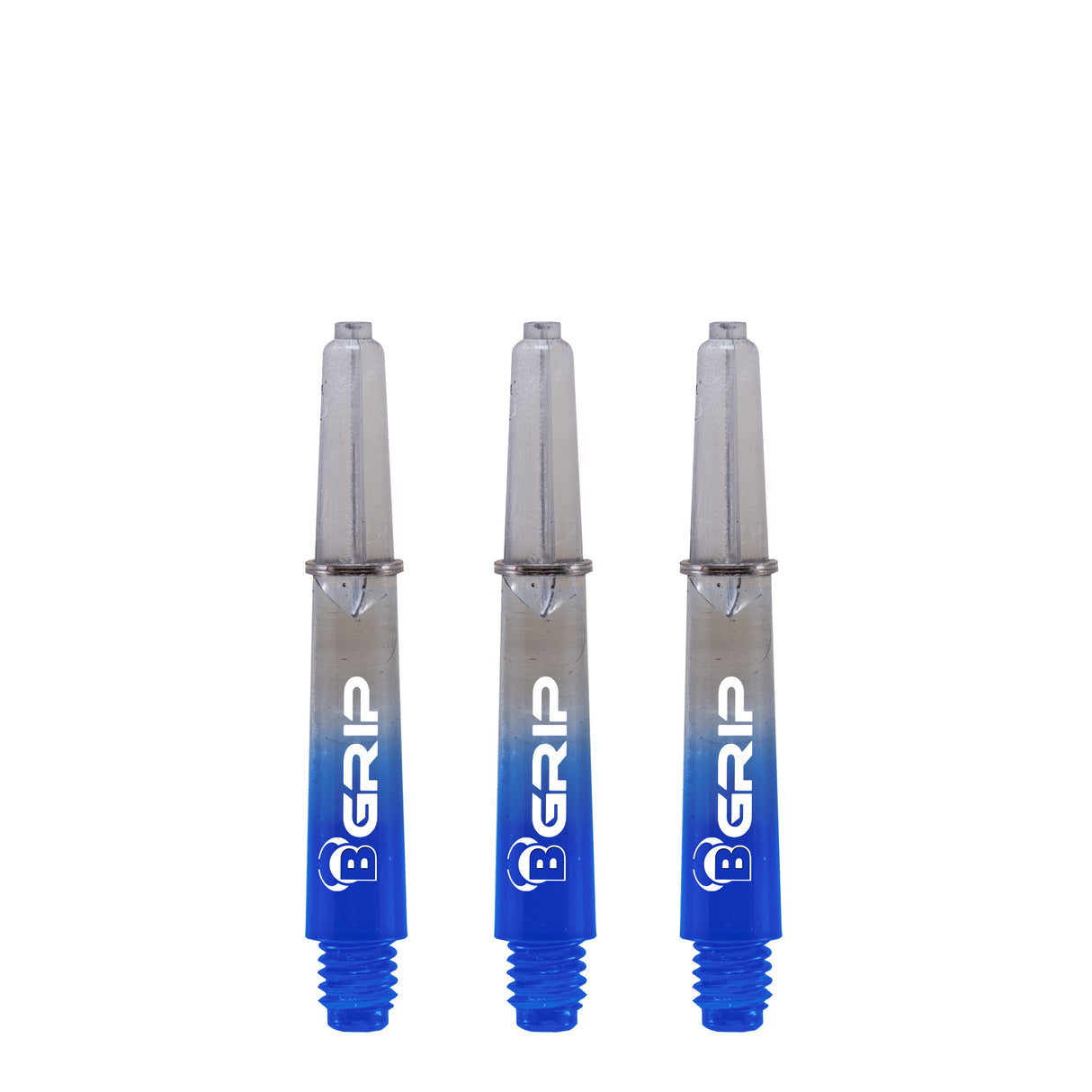 BULL'S B-Grip TT Shaft - Polycarbonate - Clear & Blue