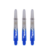 BULL'S B-Grip TT Shaft - Polycarbonate - Clear & Blue