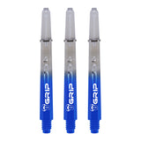 BULL'S B-Grip TT Shaft - Polycarbonate - Clear & Blue