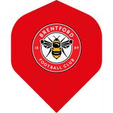 Brentford FC - Official Licensed - The Bees - Dart Flights - No2 - Std - F2 - Red