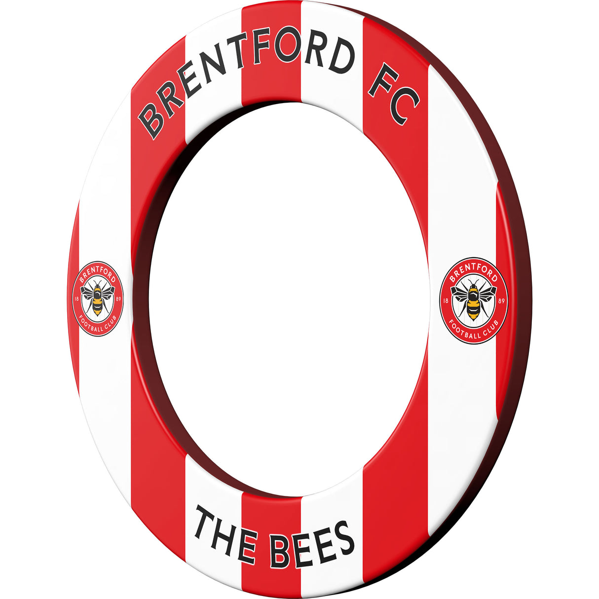 Brentford FC - Official Licensed - The Bees - Dartboard Surround - S2 - Stripes