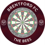 Brentford FC - Official Licensed - The Bees - Dartboard Surround - S3 - Dark Red