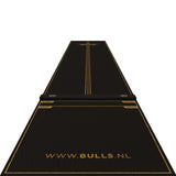 Bulls Advantage Carpet Dart Mat - Black & Gold - 300 x 85cm