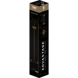 Bulls Advantage Carpet Dart Mat - with oche - Black  & Gold - 300 x 85cm