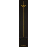Bulls Advantage Carpet Dart Mat - with oche - Black  & Gold - 300 x 85cm