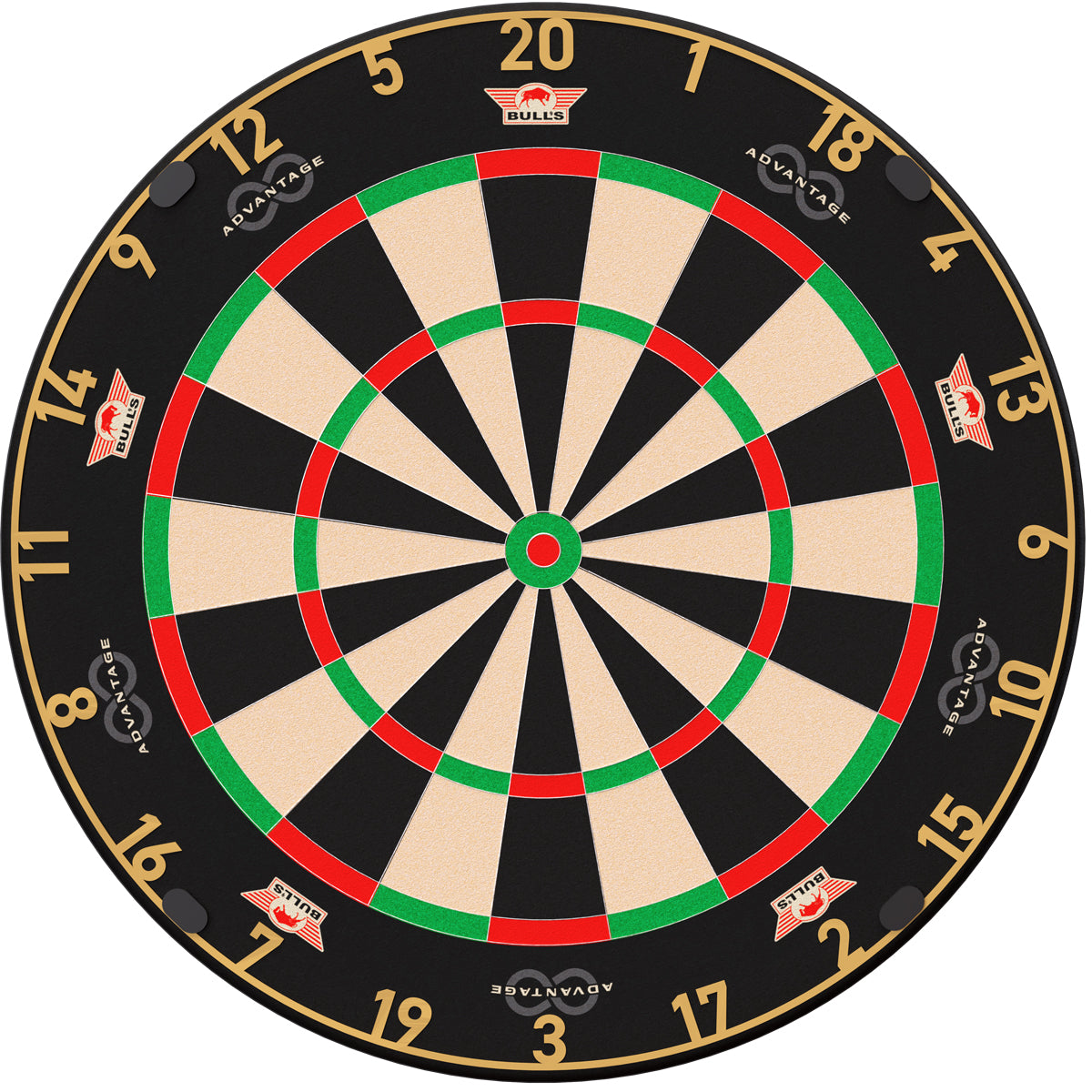 Bulls Advantage 8 Dartboard - Professional - African Sisal
