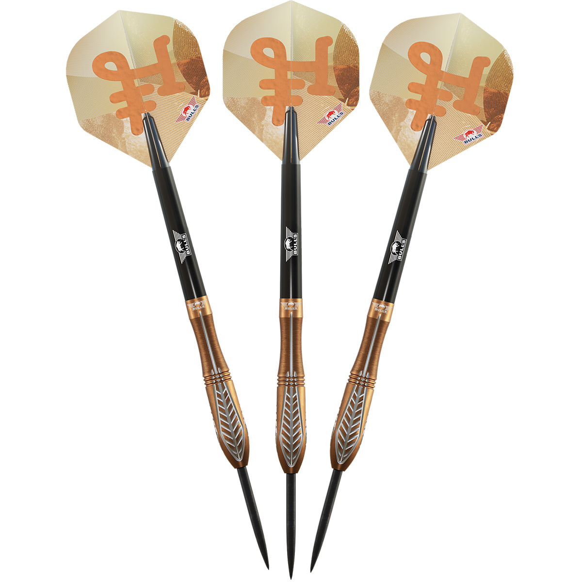 Bulls Bronzo Darts - Steel Tip - 90% Tungsten - Nova