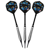 Bulls Chaos Darts - Soft Tip - 90% Tungsten - Blue